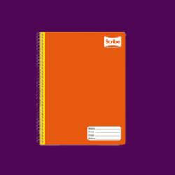 cuaderno forro morado 